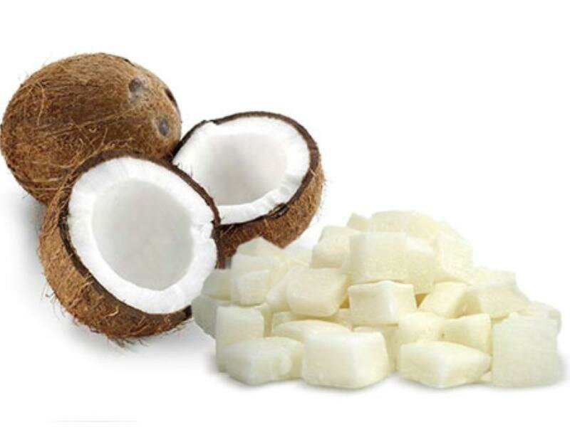 Кокосовые кубики цукат (8-10 мм) (5 кг)